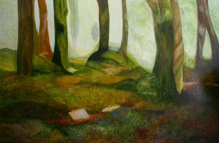 Morvan olieverf op doek 170 x120 cm